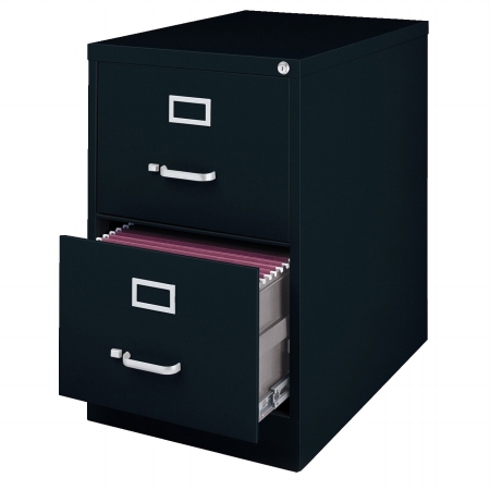 Lorell Vertical File Cabinet - Putty - 15 x 26.5 x 28.37 in.