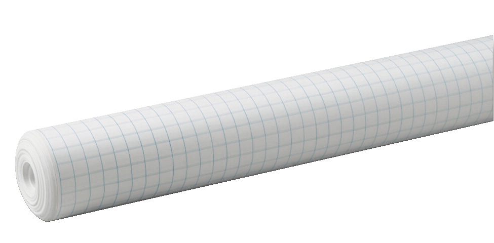 Picture of Pacon 1468796 Sulphite Graph Paper Roll - 34 in. x 200 ft., 0.5 in. Ruling - White