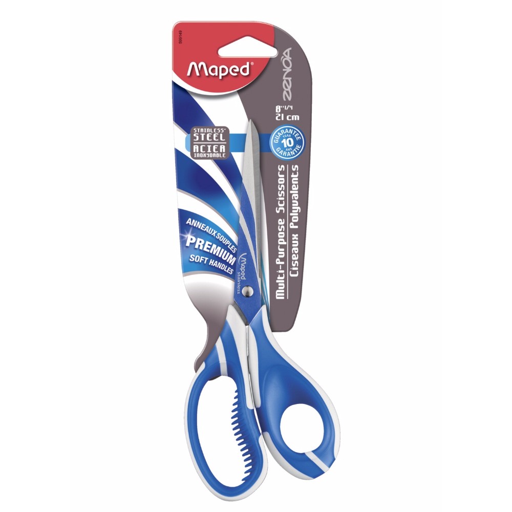 Picture of Maped Helix USA 1493791 Zenoa Fit Scissors - 8.25 in. Assorted Color