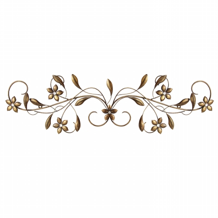 Stratton Home Decor S01302 Vintage Scroll Wall Decor