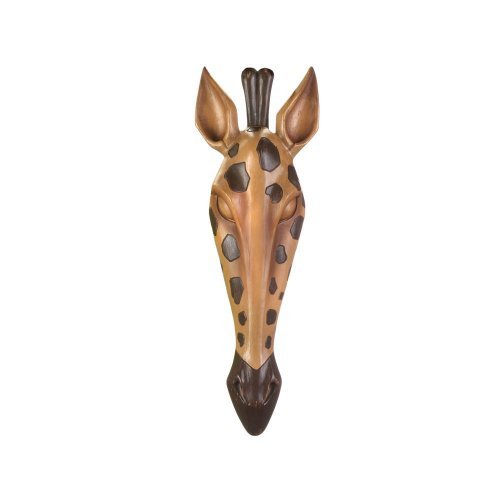 Picture of Home Locomotion 849179025700 Wild Giraffe Wall Plaque