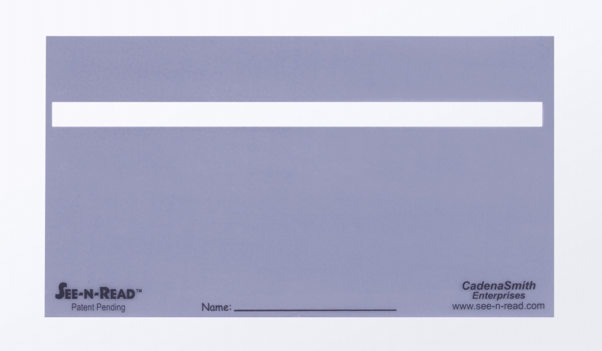 CE12581 See-N-Read Reading Tools-Document Size- Memory Mark Pack of 25