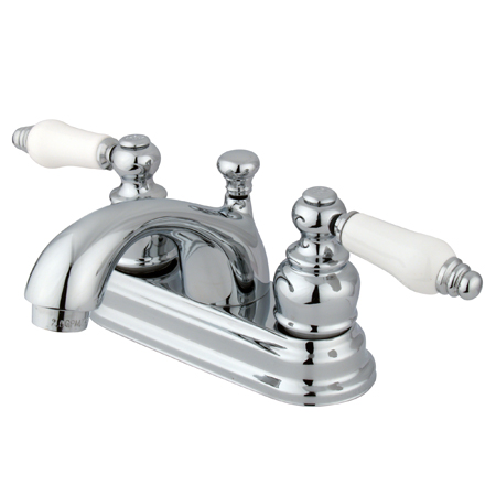 Picture of Kingston Brass KB2601PL 4 Inch Center Lavatory Faucet - Polished Chrome
