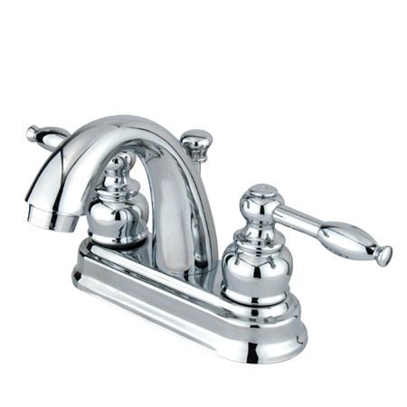 Picture of Kingston Brass KB5611KL 4 Inch Center Lavatory Faucet - Polished Chrome