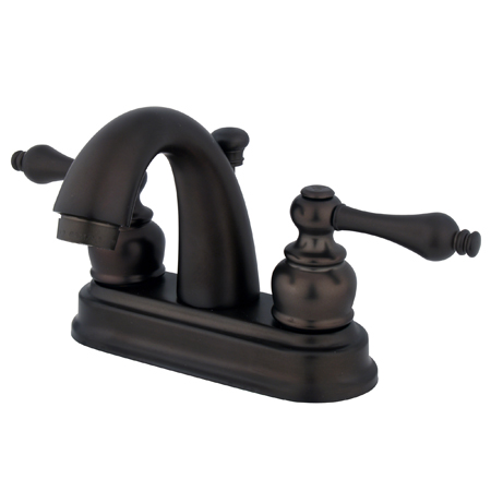 Picture of Kingston Brass KB5615AL 4 Inch Center Lavatory Faucet - Oil Rubbed Bronze