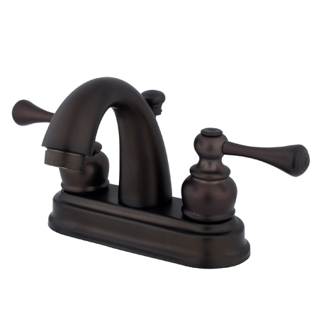 Picture of Kingston Brass KB5615BL 4 Inch Center Lavatory Faucet - Oil Rubbed Bronze
