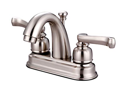 Picture of Kingston Brass KB5618FL 4 Inch Center Lavatory Faucet - Satin Nickel