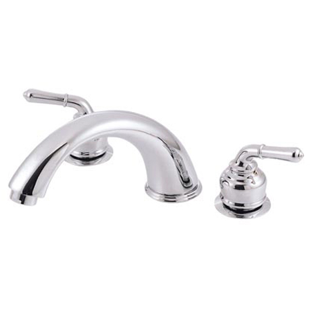 Picture of Kingston Brass KC361 8 Inch -18 Inch Widespread Roman Tub Filler - Polished Chrome