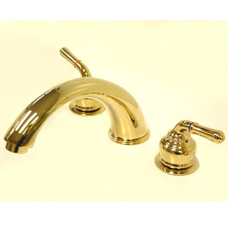 Picture of Kingston Brass KC362 8 Inch -18 Inch Widespread Roman Tub Filler - Polished Brass