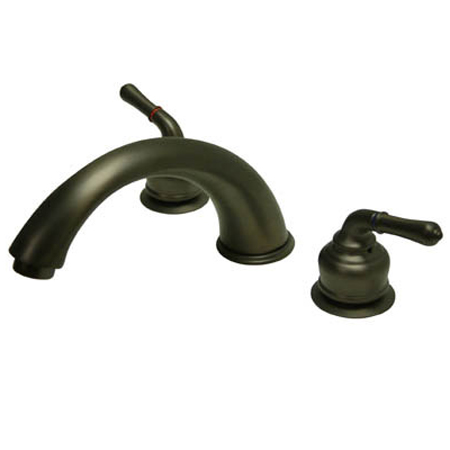 Picture of Kingston Brass KC365 8 Inch -18 Inch Widespread Roman Tub Filler - Oil Rubbed Bronze
