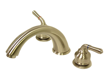 Picture of Kingston Brass KC368 8 Inch -18 Inch Widespread Roman Tub Filler - Satin Nickel