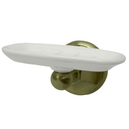 Metropolitan Wall Mount Soap Dish Holder, Brushed Nickel