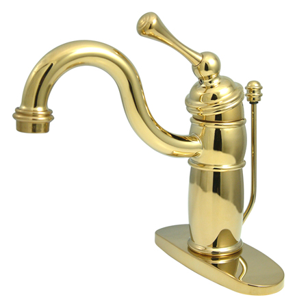 Picture of Kingston Brass KB1402BL Mono Deck Lavatory Faucet - Polished Brass