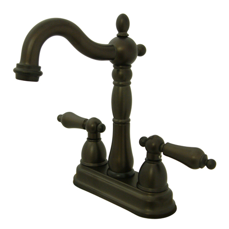 Picture of Kingston Brass KB1495AL 4 Inch Center Bar Faucet - Oil Rubbed Bronze