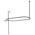 Kingston Brass ABT1040-5 Oval-Shape Shower Riser With Enclosure - Oil Rubbed Bronze Kingston Brass ABT1040-5 Oval-Shape Shower Riser With Enclosure - Oil Rubbed Bronze