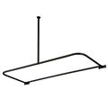 Kingston Brass CC3135 D-Shape Shower Rod - Oil Rubbed Bronze Kingston Brass CC3135 D-Shape Shower Rod - Oil Rubbed Bronze