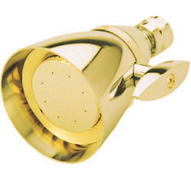 Kingston Brass K132A2 2-.25 Inch Diameter Brass Shower Head - Polished Brass