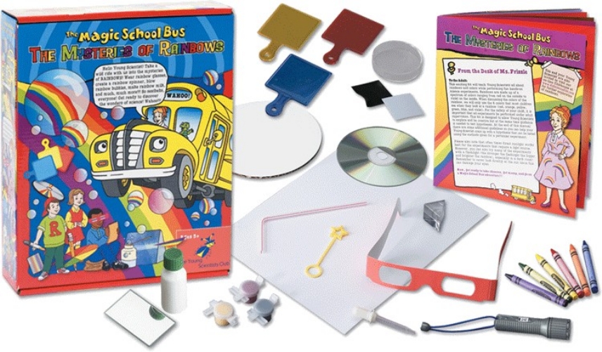 Picture of The Young Scientists Club WH-925-1124 Magic School Bus Series- The Mysteries Of Rainbows Kit