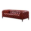 Picture of ACME Furniture 55070 85 x 35 x 28 in. Orsin Sofa&#44; Merlot Top Grain Leather