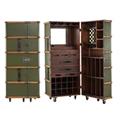 Picture of Authentic Models MF078FG 23.2 x 24.4 x 4.5 in. Stateroom Bar&#44; Field Green