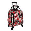 Picture of World Traveler 815501-193 18 in. Prints Spinner Carry-On Luggage&#44; Flowers