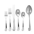 Picture of Ginkgo Stainless Collection 38042 Sanibel Service for 8 Cutlery & Flatware Set&#44; Silver - 42 Piece
