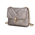 Picture of MKF Collection by Mia K. MKF-21406A-PW Ellie Crossbody Bag