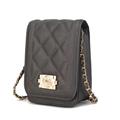 Picture of MKF Collection by Mia K. MKF-2682DGY Gemma Crossbody Bag