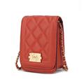 Picture of MKF Collection by Mia K. MKF-2682TRT Gemma Crossbody Bag