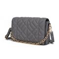 Picture of MKF Collection by Mia K. MKF-31109GRY Ursula Crossbody Bag