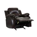 Picture of HomeRoots 366296 Leather Upholstery & Solid Wood Frame Brown Chair - 36 x 38 x 40 in.