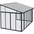 Picture of Palram-Canopia HG9064 10 x 14 ft. SanRemo Patio Enclosure&#44; Gray & Clear