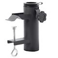 Picture of Gardenised QI003890 Outdoor Weather Resistant Balcony Clamp Umbrella Holder