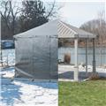 Picture of Sojag 135-9166361 10 x 10 ft. Universal Winter Gazebo Cover&#44; Grey