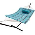 Picture of Blue Wave NU3112 Island Retreat Hammock Pillow & Pad Set - Blue & White