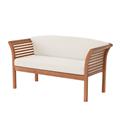 Picture of Alaterre ANSF02EBO Stamford Eucalyptus Wood Outdoor Bench with Cushions