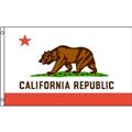 Picture of 212 Main ST-CA 36 x 60 in. California State Polyester Flag