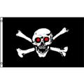 Picture of 212 Main FP-015 36 x 60 in. Skull & Crossbones Polyester Flag