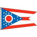 Picture of 212 Main ST-OH 36 x 60 in. Ohio State Polyester Flag