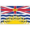Picture of 212 Main BRITISHCOLUMBIA35 36 x 60 in. British Columbia Polyester Flag