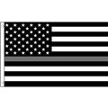 Picture of 212 Main THINGRAYLINE35W 36 x 60 in. USA Thin Gray Line Waterproof Polyester Flag