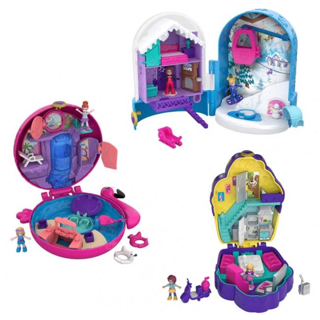 Mattel MTTFRY35 Poly Pocket - Big Pckt World Assortment Toys