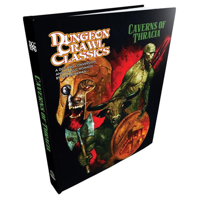 Dungeon Crawl Classics Caverns of Thracia Role Playing Game #GMG4730
