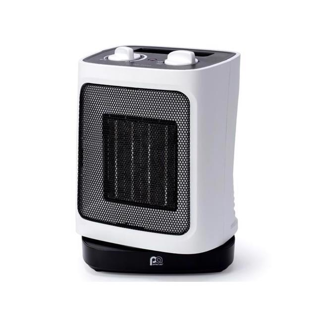 Perfect Aire 6403372 Electric Ceramic Heater & Thermostat White