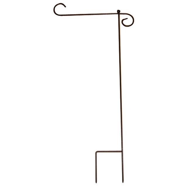 Valley Forge Flag 7103716 40 in. Black Steel Garden Flag Holder