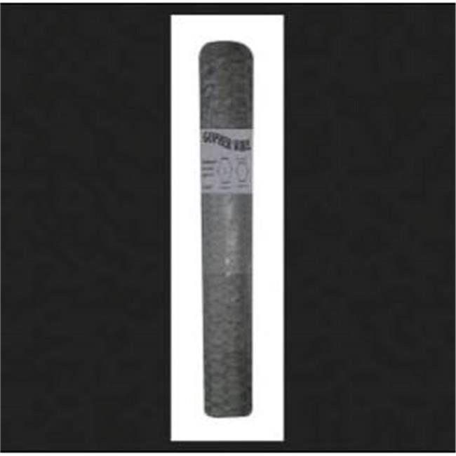 Wayne Morgan 7304413 4 x 25 in. Black Gopher Wire Roll