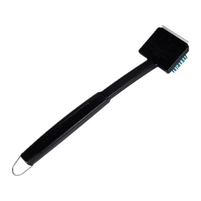 Char-Broil 8011445 Cool-Clean Polypropylene Grill Brush with Scraper Black
