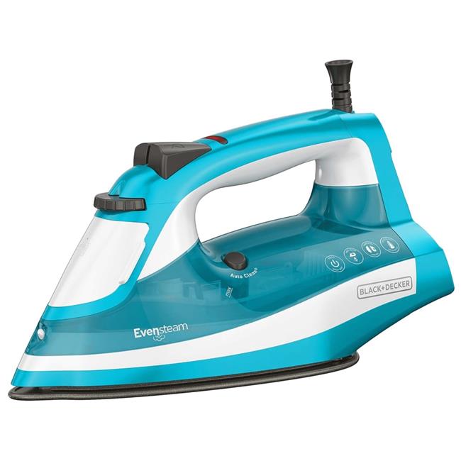 Black Plus Decker 6815658 Xpress Steam TrueGlide 3 in. Steam Iron