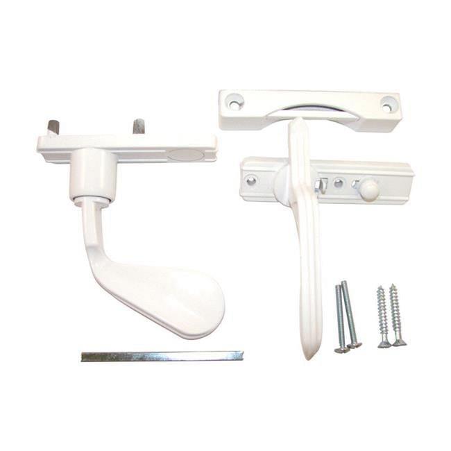Barton Kramer 5609656 Metal Inswing Latch  White
