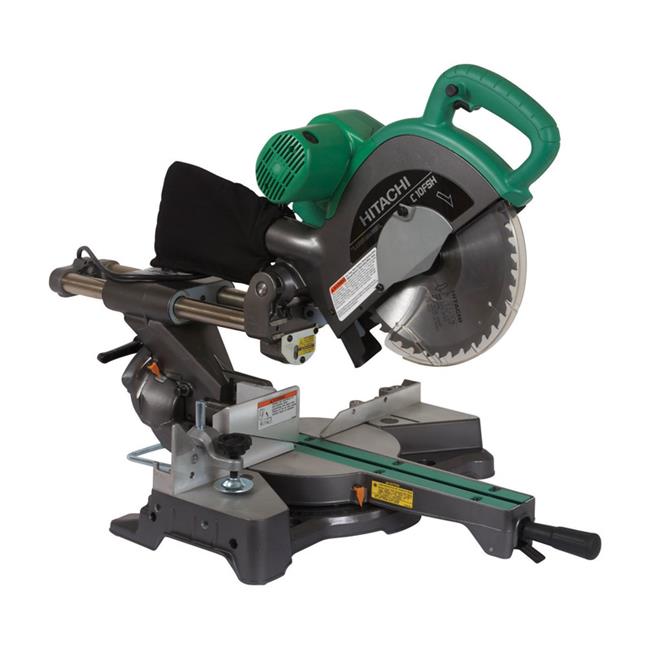 Metabo-HPT 2686459 10 in. Corded 12 amp Compound Miter Saw with Laser - 120V ...
